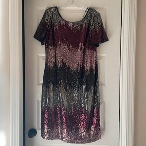 R & M Richard’s ombré Sequin dress!!